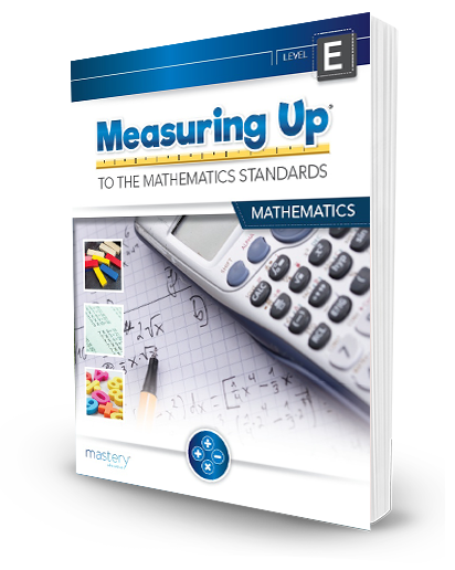 Cover of Measuring Up Mathematics Level E