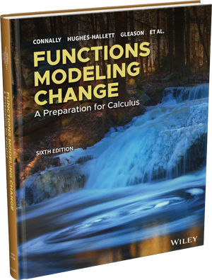 Functions Modeling Change: A Preparation for Calculus, 6th Edition 